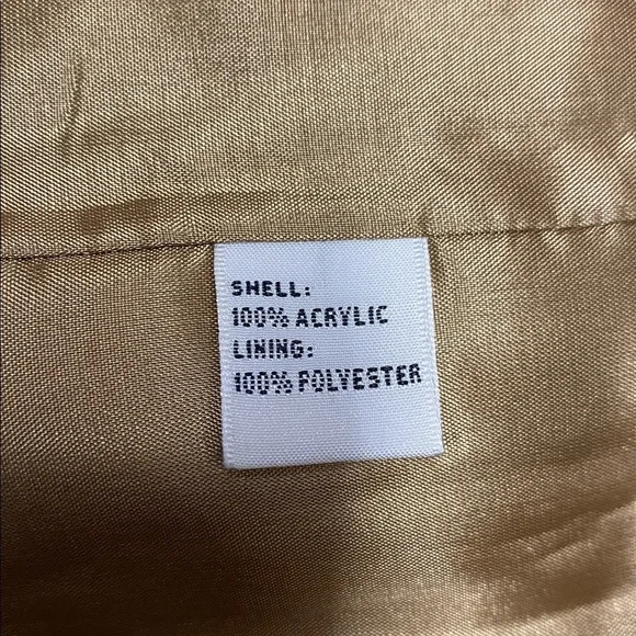 Tiger Fur Vest Mobwife Vintage Glam Y2K Statement Josephine Chaus Faux Medium - Picture 11 of 12